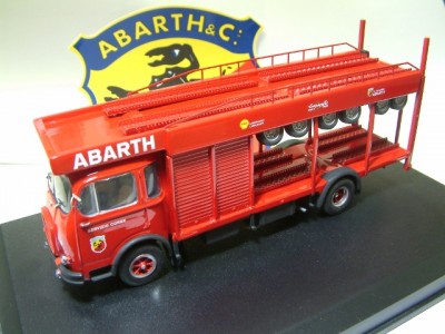 Om Tigre Bisarca Trasporto Abarth 1966 - Standard Built 1:43